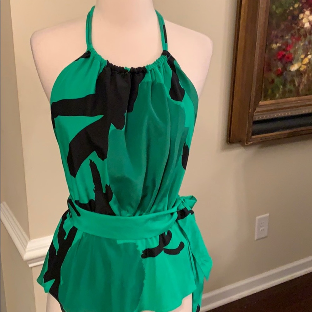 Stunning silk halter top by Falls